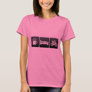 T-shirt Boisson, sommeil et classes de rotation