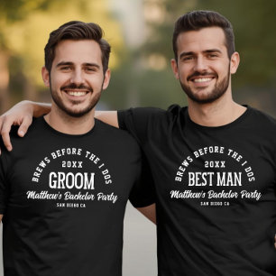 T-shirt Boissons amusantes pour l'enterrement de vie de ga