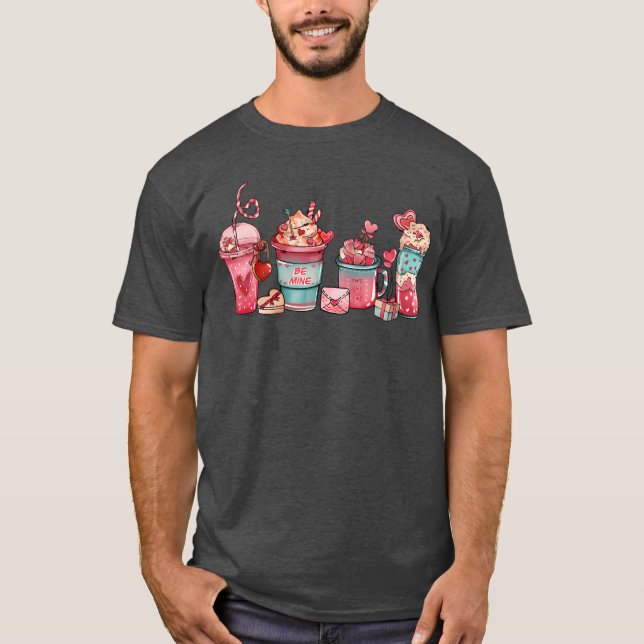 T-shirt Boissons d'amour vintage (Devant)