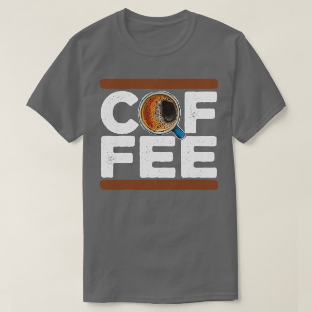 T-shirt Boissons de café (Design devant)