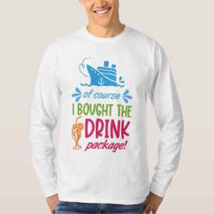T-shirt Boissons de croisière
