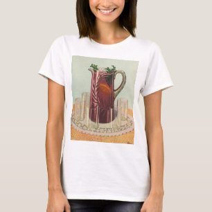 T-shirt Boissons vintages et boissons, Pitcher de Sangria