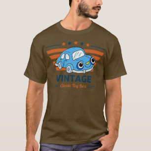 T-shirt Boîte à jouets vintage classique