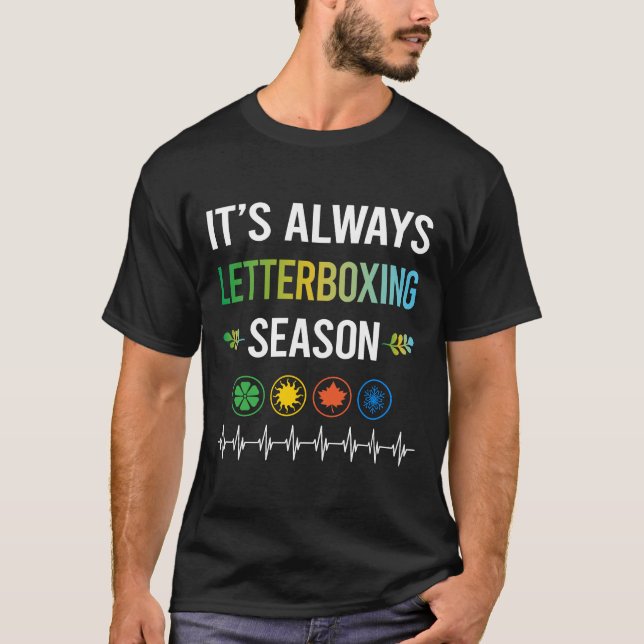 T-shirt Boite à lettres de saison drôle (Devant)