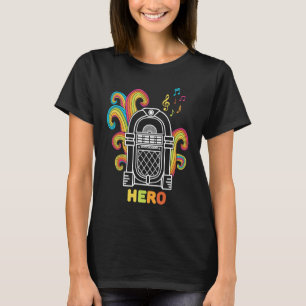 T-shirt Boîte à musique héros de la musique en karaoke 1