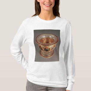 T-shirt Boîte avec le plique-a-jour et le cloisonne