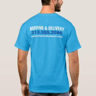 T-shirt Boîte Camion Moving Hauling Livraison Société