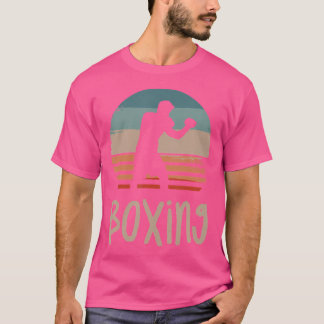 T-shirt Boîte de boxe classique Vintage rétro
