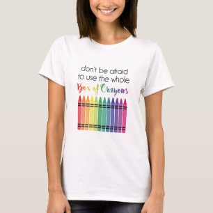 T-shirt Boîte de crayons