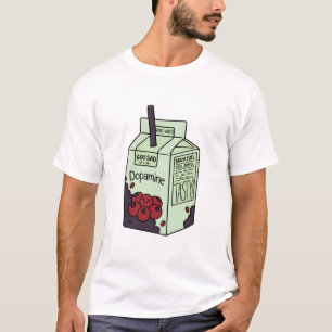 T-shirt Boîte de Jus de Dopamine aux Baies Heureuses