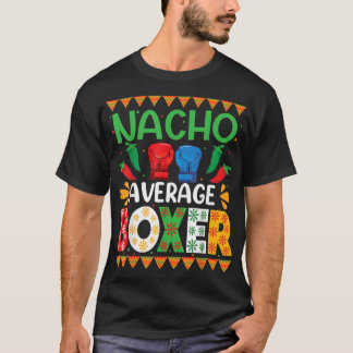 T-shirt Boîte de Nachos Moyenne Fête de Cinco De Mayo Fest