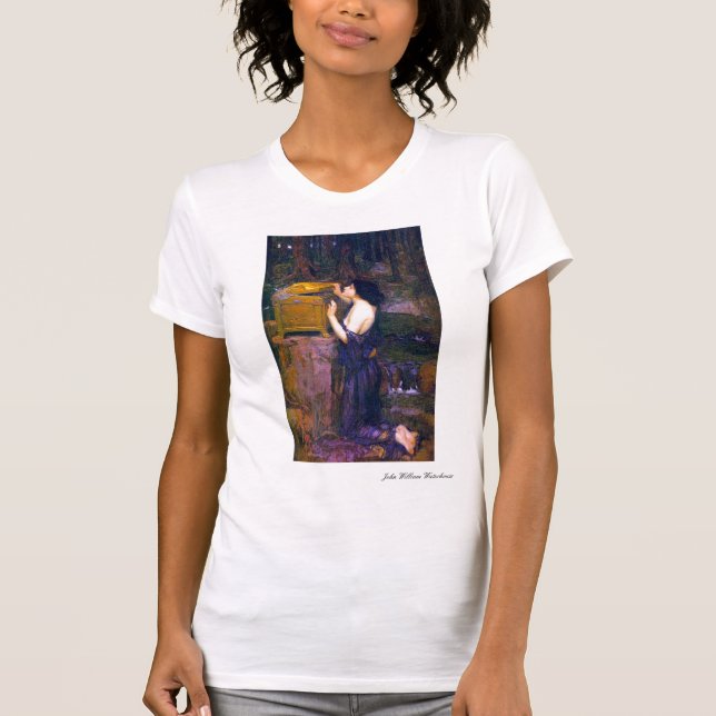 T-shirt Boite de Pandore par imaginaire Romance de château (Devant)