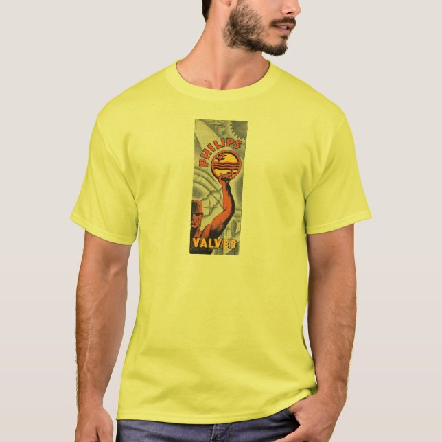T-shirt Boîte de tube de Phillips (Devant)