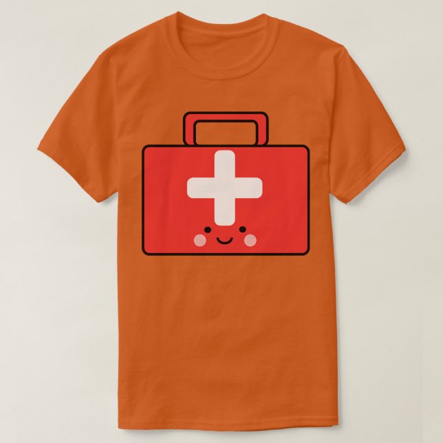 T-shirt Boite mignonne Firstaid Enfants (Design devant)