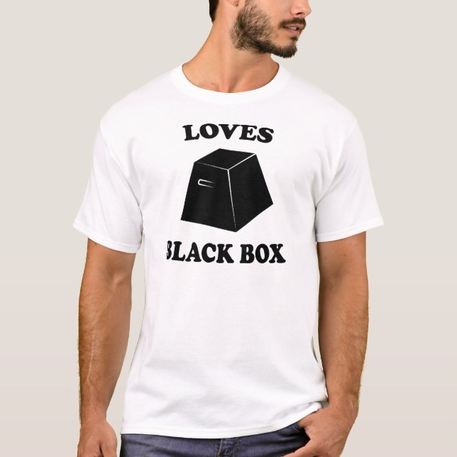T-shirt Boîte noire d'amours (Devant)