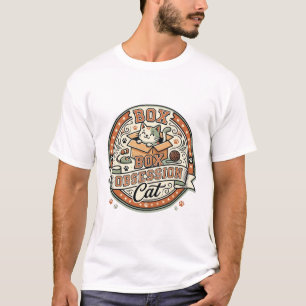 T-shirt Boîte Obsession Chat Boîte Obsession Chat Vintage