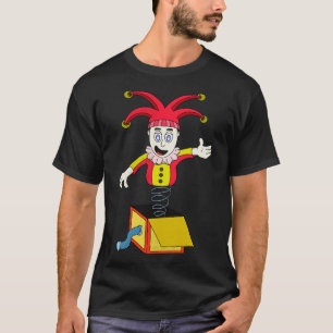 T-shirt Boîte surprise avec un clown