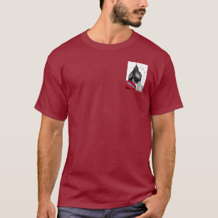 T-shirt Boîte téléphonique rouge moderne Londres Big Ben H