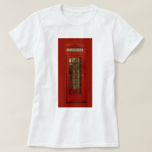 T-shirt Boîte téléphonique rouge vintage