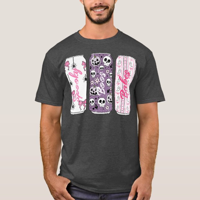 T-shirt boîtes d'halloween (Devant)