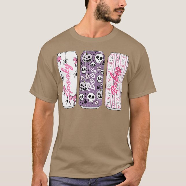 T-shirt boîtes d'halloween (Devant)