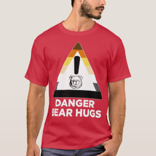 T-shirt Boîtes d'ours robustes en danger blanc