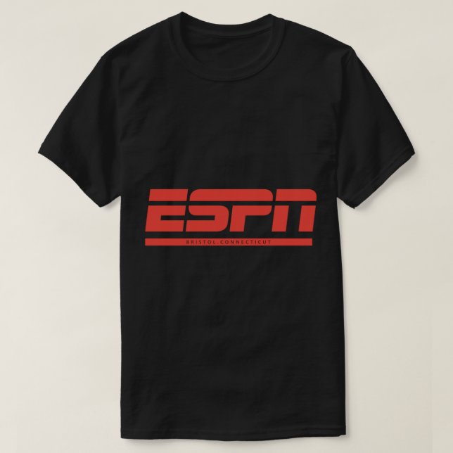 T-shirt Boitier de basculement ESPN Bristol Connecticut Re (Design devant)
