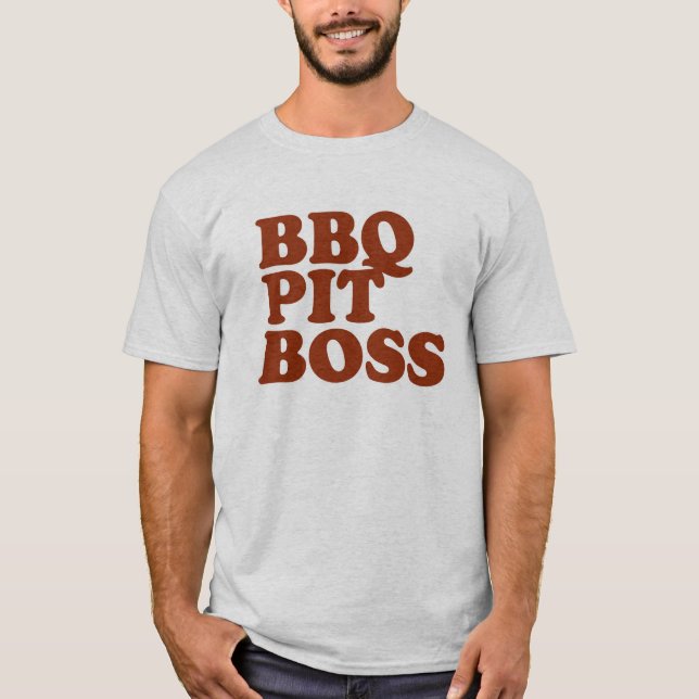 T-shirt Boîtier de la fiche barbecue (Devant)
