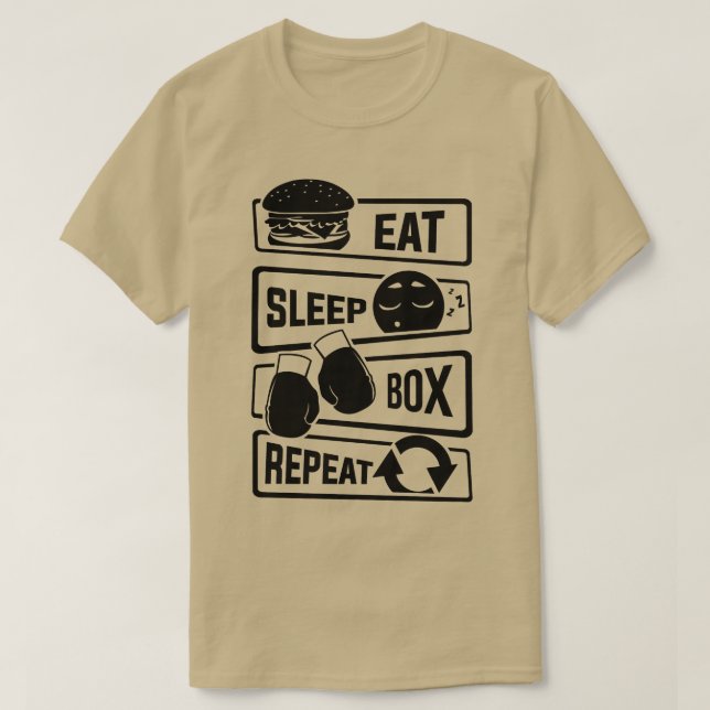 T-shirt Boîtier de sommeil de l'alimentation Boîtier de ré (Design devant)