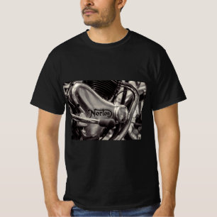 T-shirt Boîtier Norton Engine (sépia)
