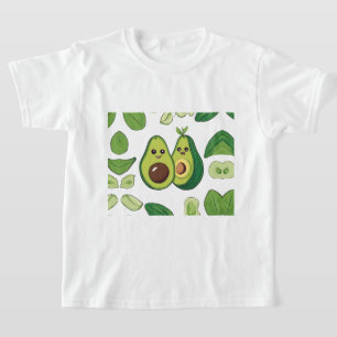 T-shirt Boîtier téléphonique couple Avocado   Funny Kawaii