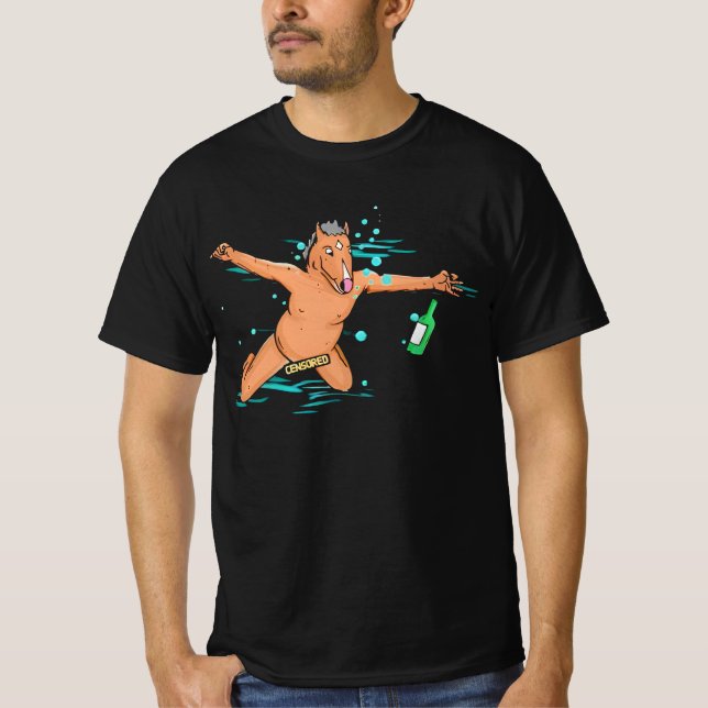 T-shirt Bojack Horseman drôle (Devant)