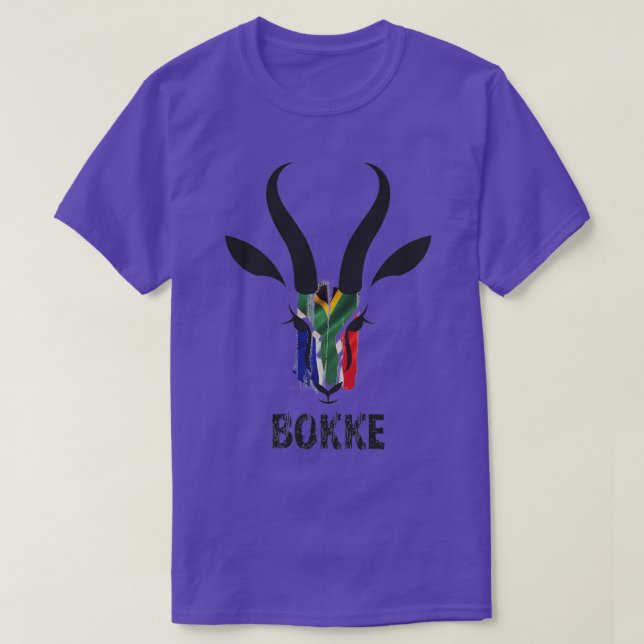 T-shirt Bokke Springboks Rugby World Champs (Design devant)