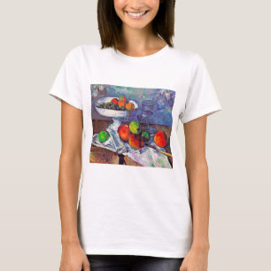 T-shirt Bol à fruits, Verre et Pommes, Cézanne