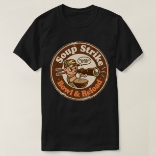 T-shirt Bol de combat de nourriture de rechargement de grè
