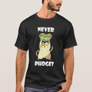 T-shirt Bol de Pho Never Pho Cat Nourriture asiatique Pho