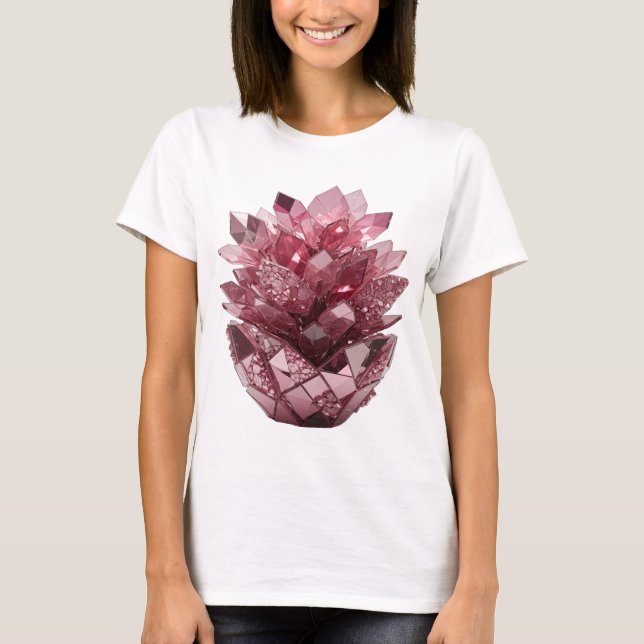 T-shirt Bold Argent ART ABSTRAIT Conception Graphique v2 (Devant)
