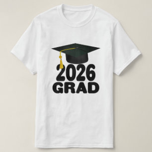 T-shirt Bold Class of 2026 Graduation