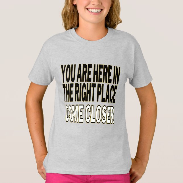 T-shirt Bold Motivational Text (Devant)