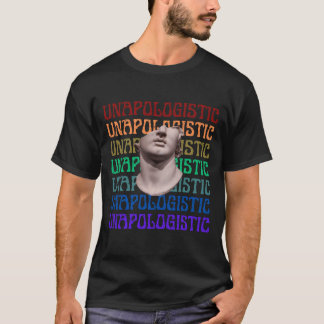 T-shirt Bold Pride LGBT - Design de buste grec