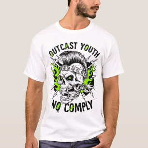 T-shirt Bold Skate Punk Tee