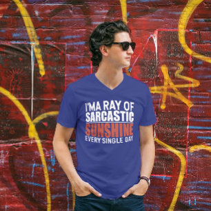 T-shirt Bold Sunshine Tee : Lumineux et sarcastique
