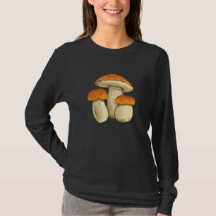 T-shirt Boletus Champignons ramassant des sickers de champ
