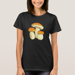 T-shirt Boletus Champignons ramassant des sickers de champ