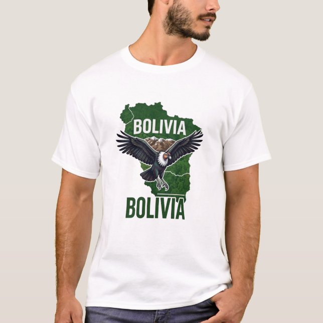 T-shirt Bolivia  (Devant)