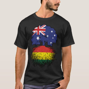 T-shirt Bolivie Bolivie Australie Australie racine d'arbre