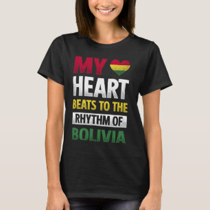 T-shirt Bolivie Boliviennes Racines Patrimoine bolivien Fi