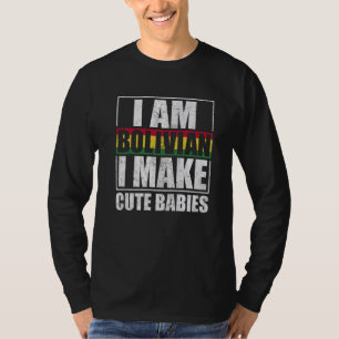 T-shirt Bolivie Drapeau Fiers Boliviens Hommes & Femmes