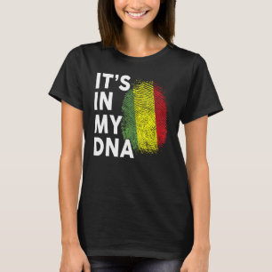 T-shirt Bolivie Drapeau Mon ADN Hispanique Patrimoine boli