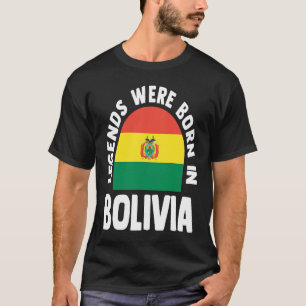 T-shirt Bolivie Drapeau Vêtements boliviens 2